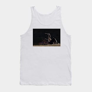 Bathing in the light - Anhinga Tank Top